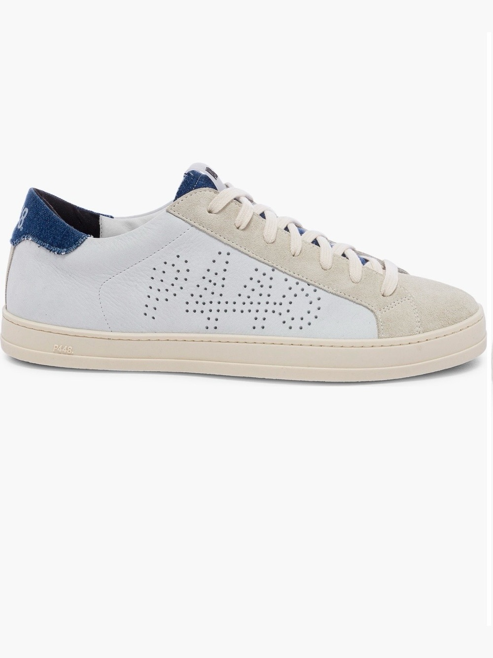 P448. John Sneakers. NWT. Size 8.5-9.0. 39. Color jeans denim.
